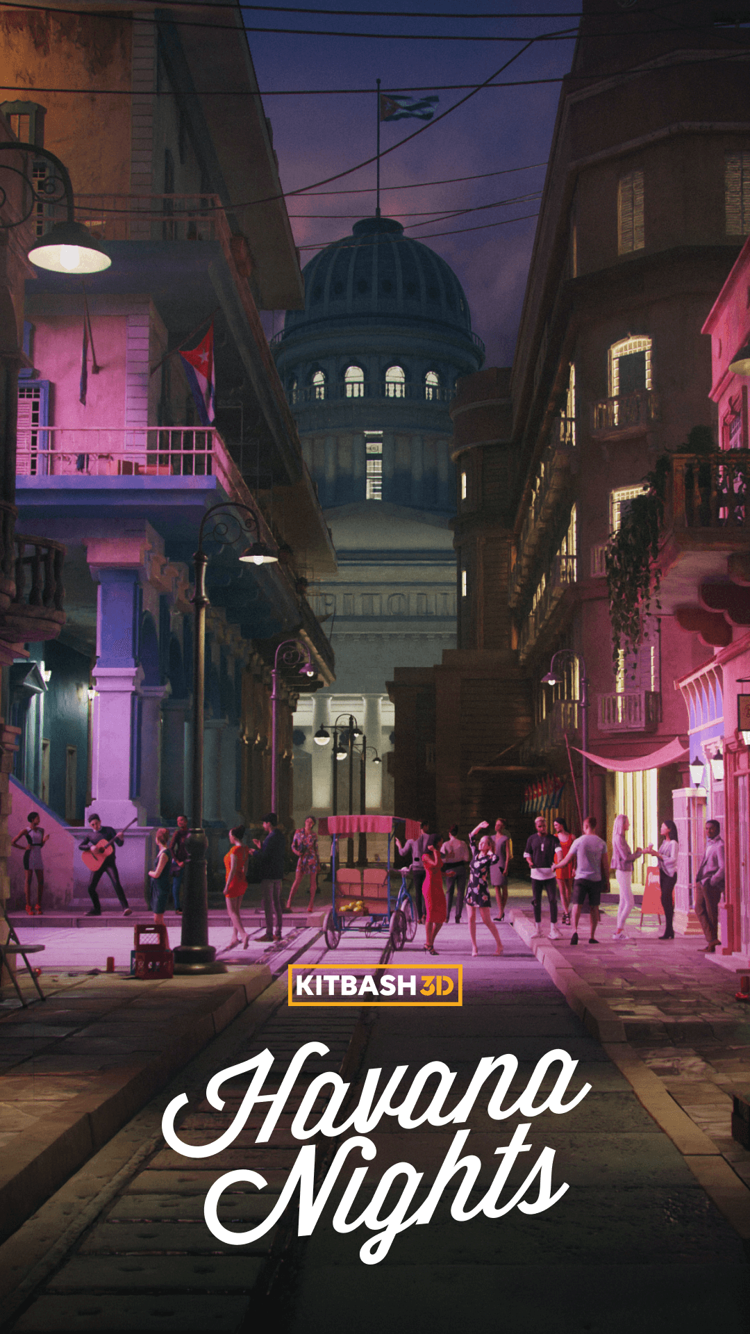 Havana Nights – Premium 3D Models and Materials | KitBash3D