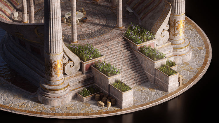 Atlantis Structure Model Atlantis – Premium 3D Models and Materials | KitBash3D