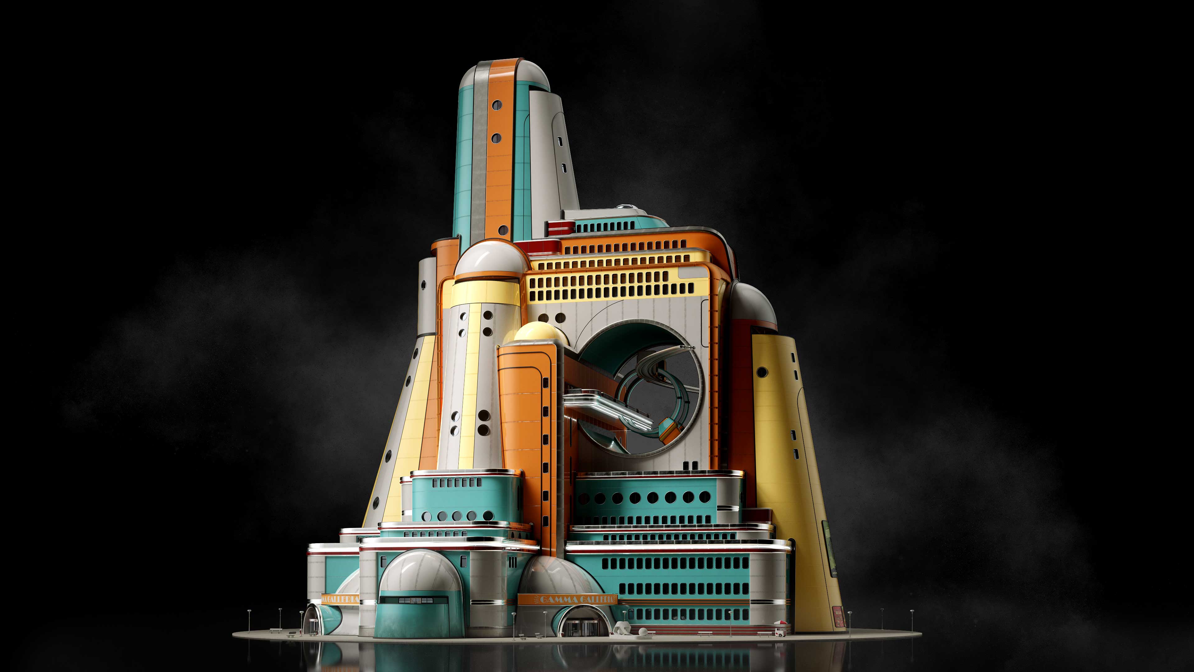 Atompunk Colours AtomPunk – Premium 3D Models and Materials | KitBash3D