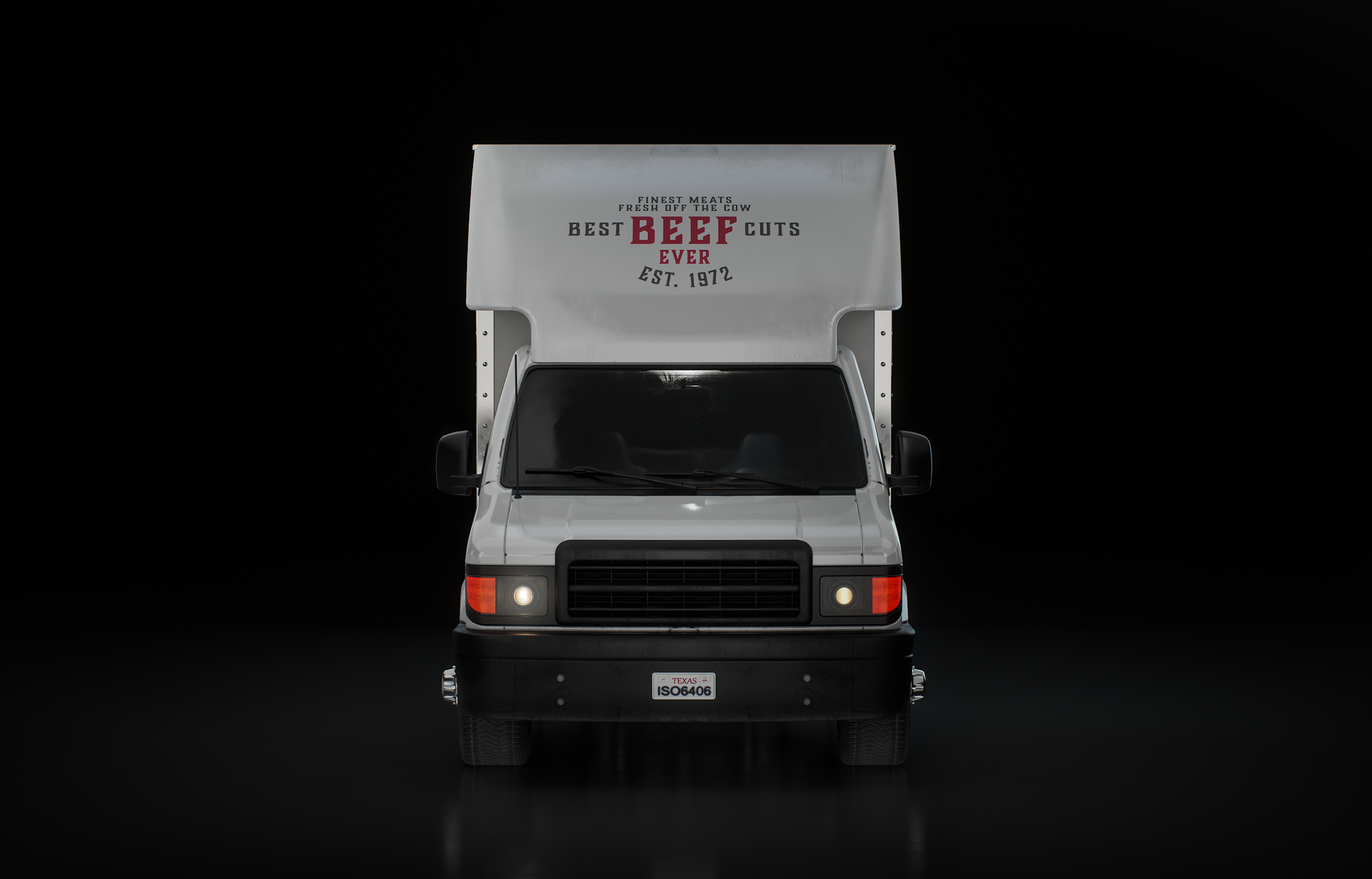 Box Truck 3D Model