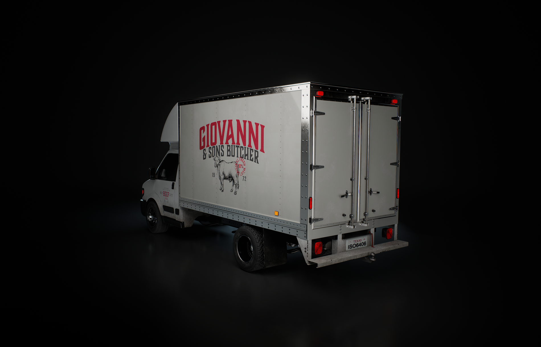 Box Truck 3D Model