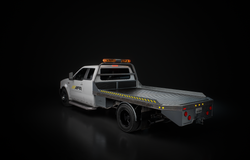 Flatbed Truck 3D Model