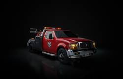 Tow Truck 3D Model