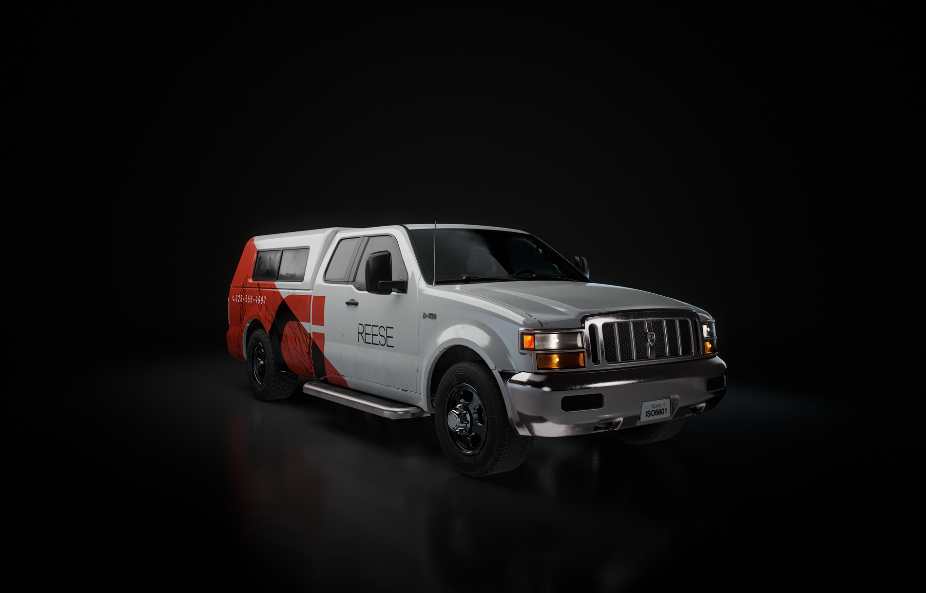 Work Truck 3D Model