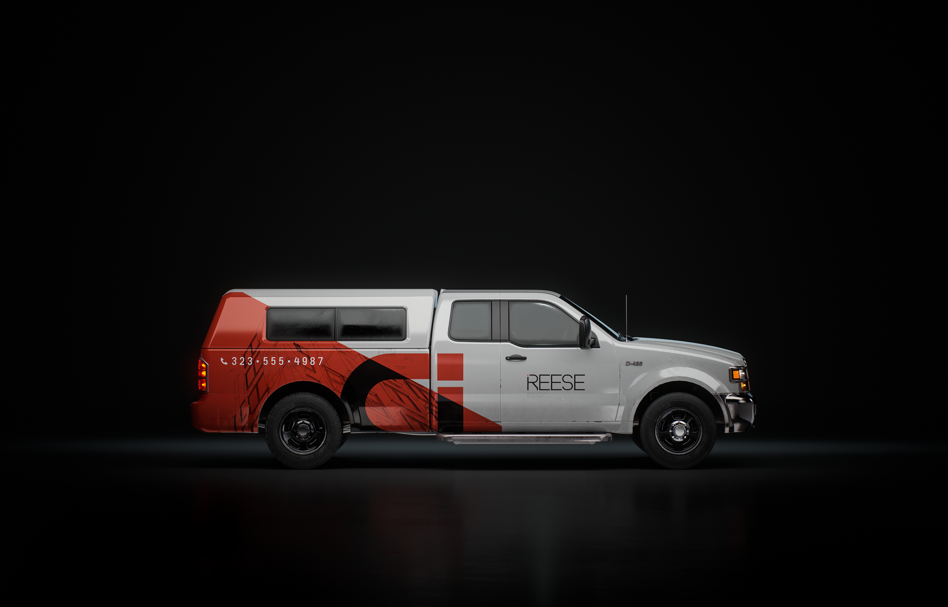 Work Truck 3D Model