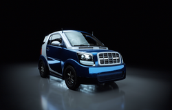 Compact City Car 3D Model