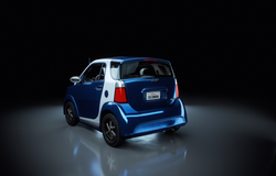 Compact City Car 3D Model