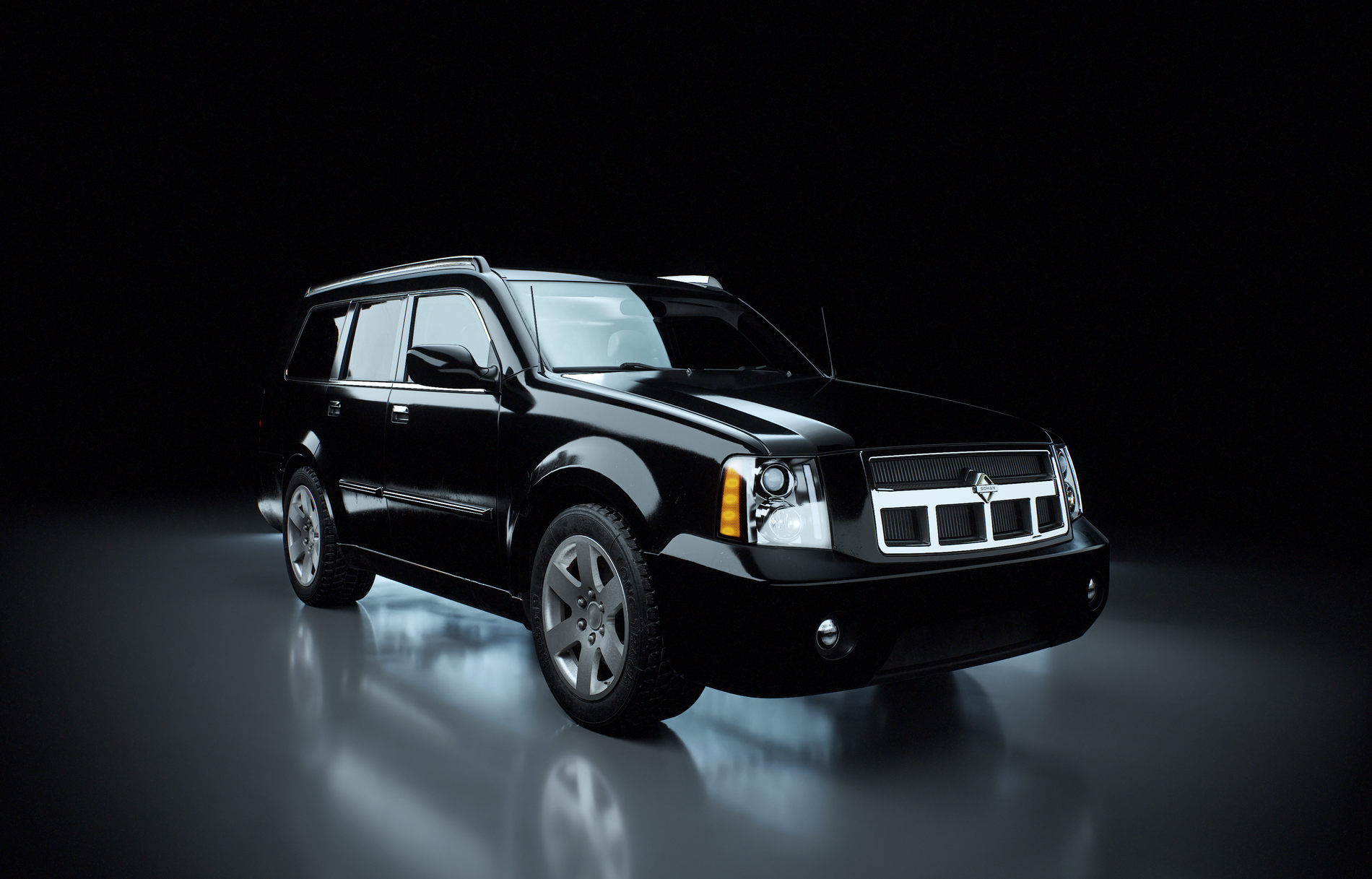 Large SUV 3D Model