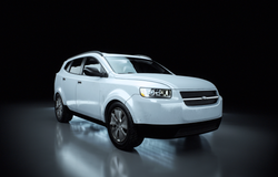 Mid-Size SUV 3D Model