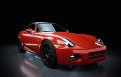 Sports Car 3D Model