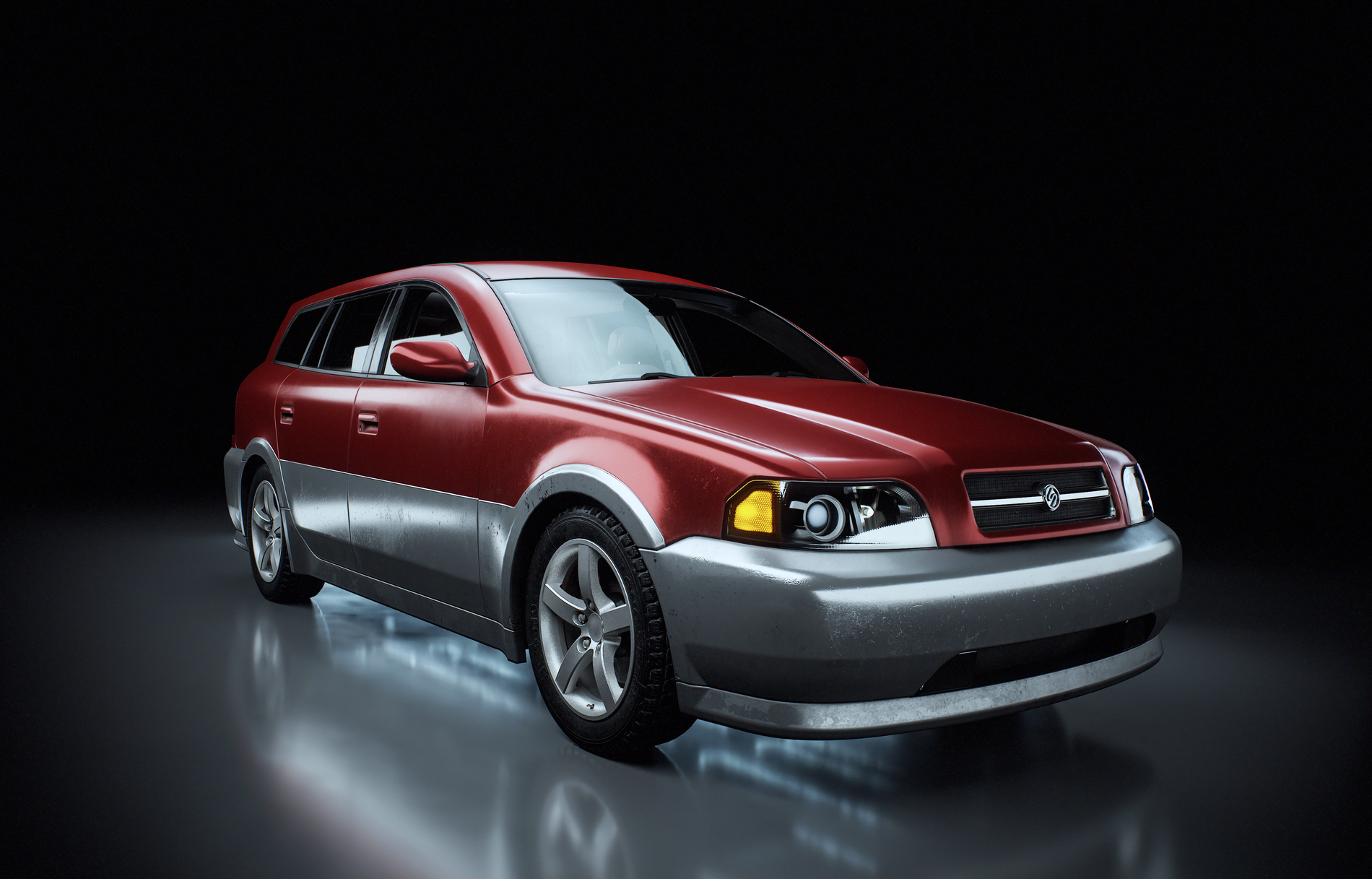 Station Wagon 3D Model