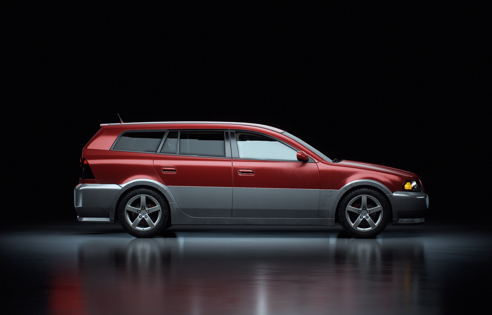 Station Wagon 3D Model