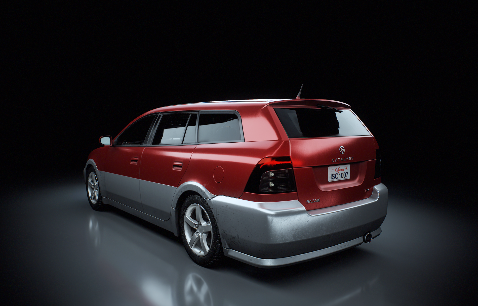 Station Wagon 3D Model