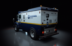 Armored Truck 3D Model