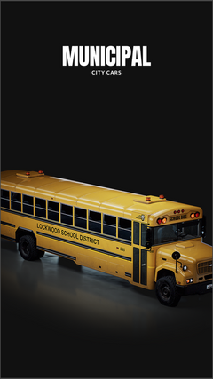 School Bus 3D Model