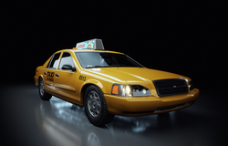 Taxicab 3D Model