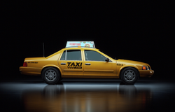 Taxicab 3D Model