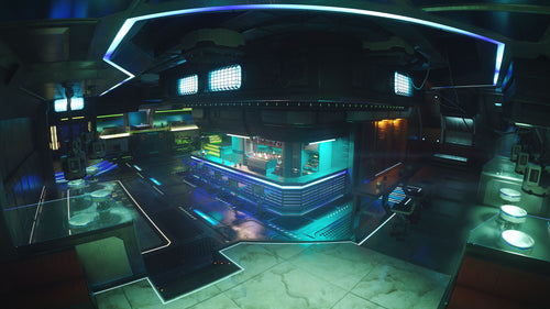 CyberPunk Interiors