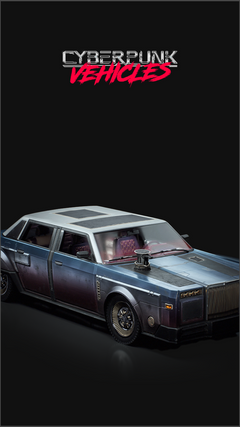 CyberPunk Lowrider 3D Model