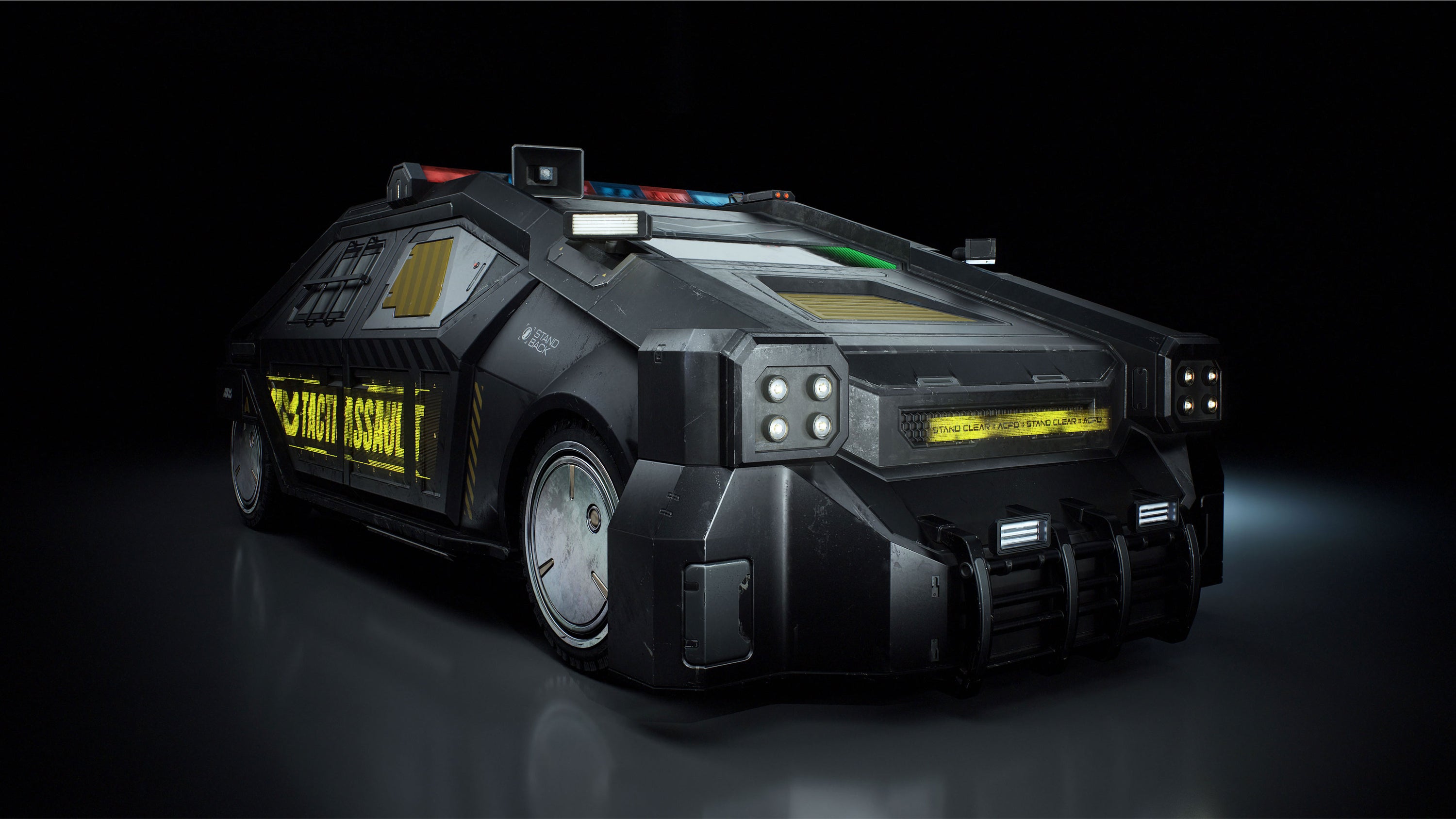 Kitbash3D – Cyberpunk Vehicle 2