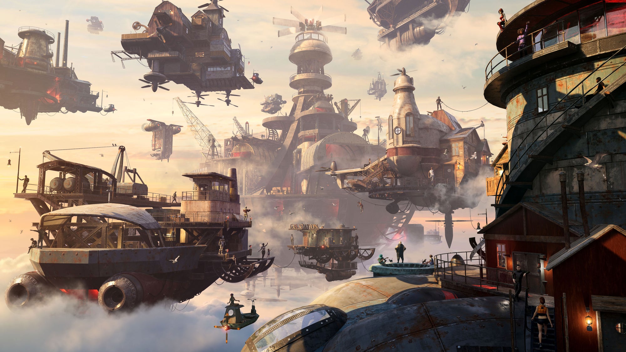 Kitbash3D - City in the Sky