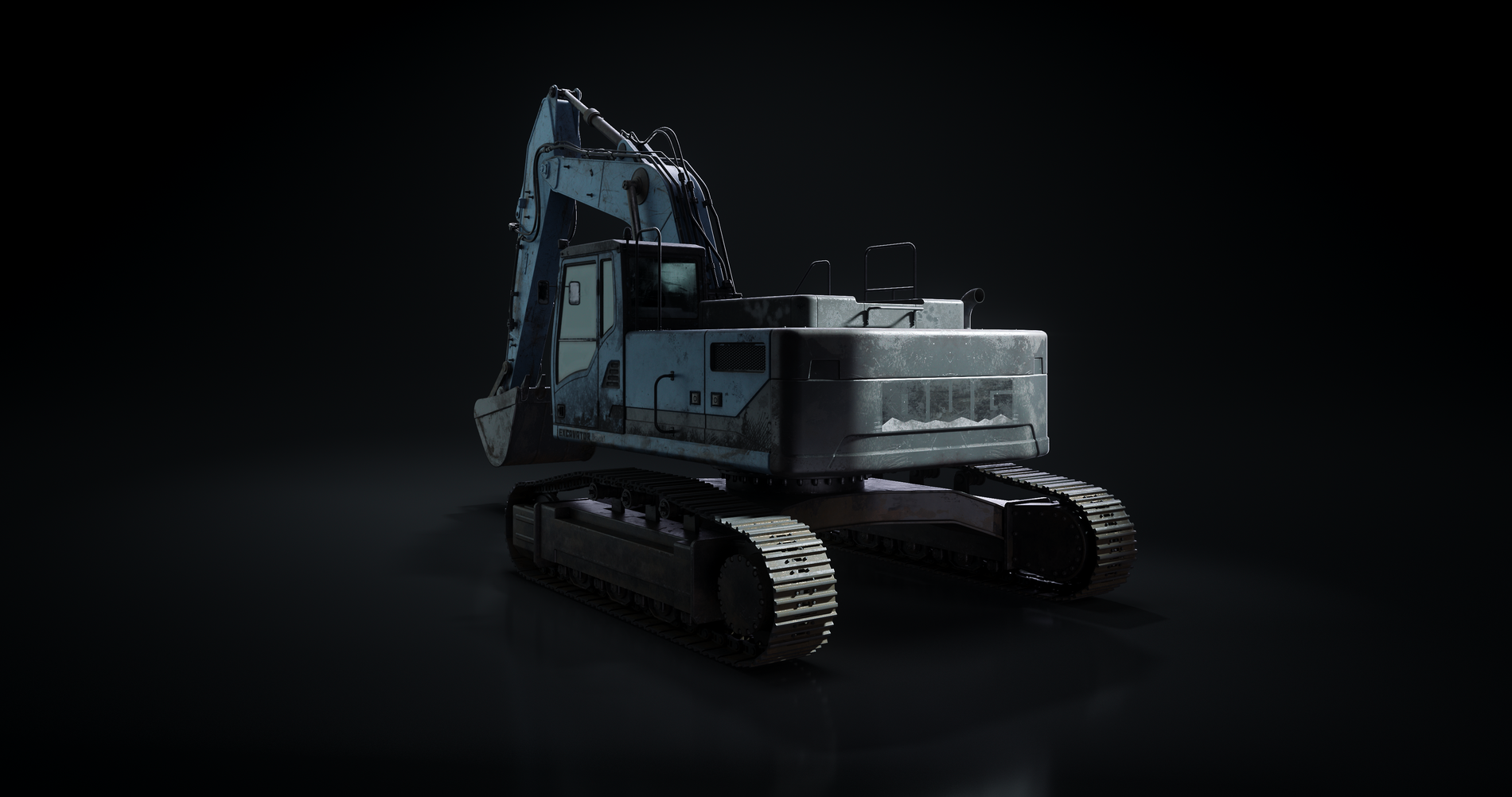 Excavator 3D Model