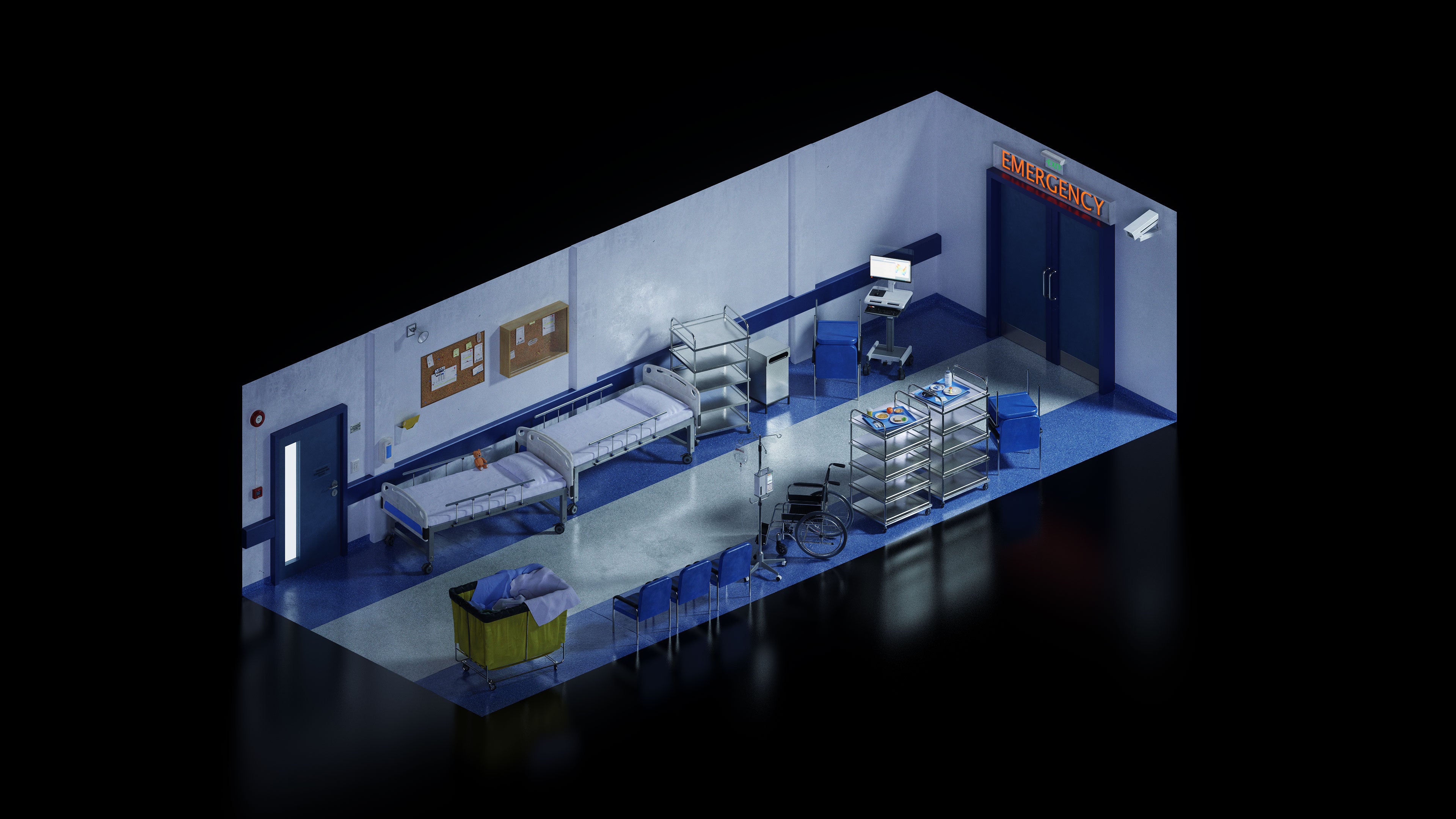 Emergency Stack 3d Model Emergency Response – Premium 3D Models and Materials | KitBash3D