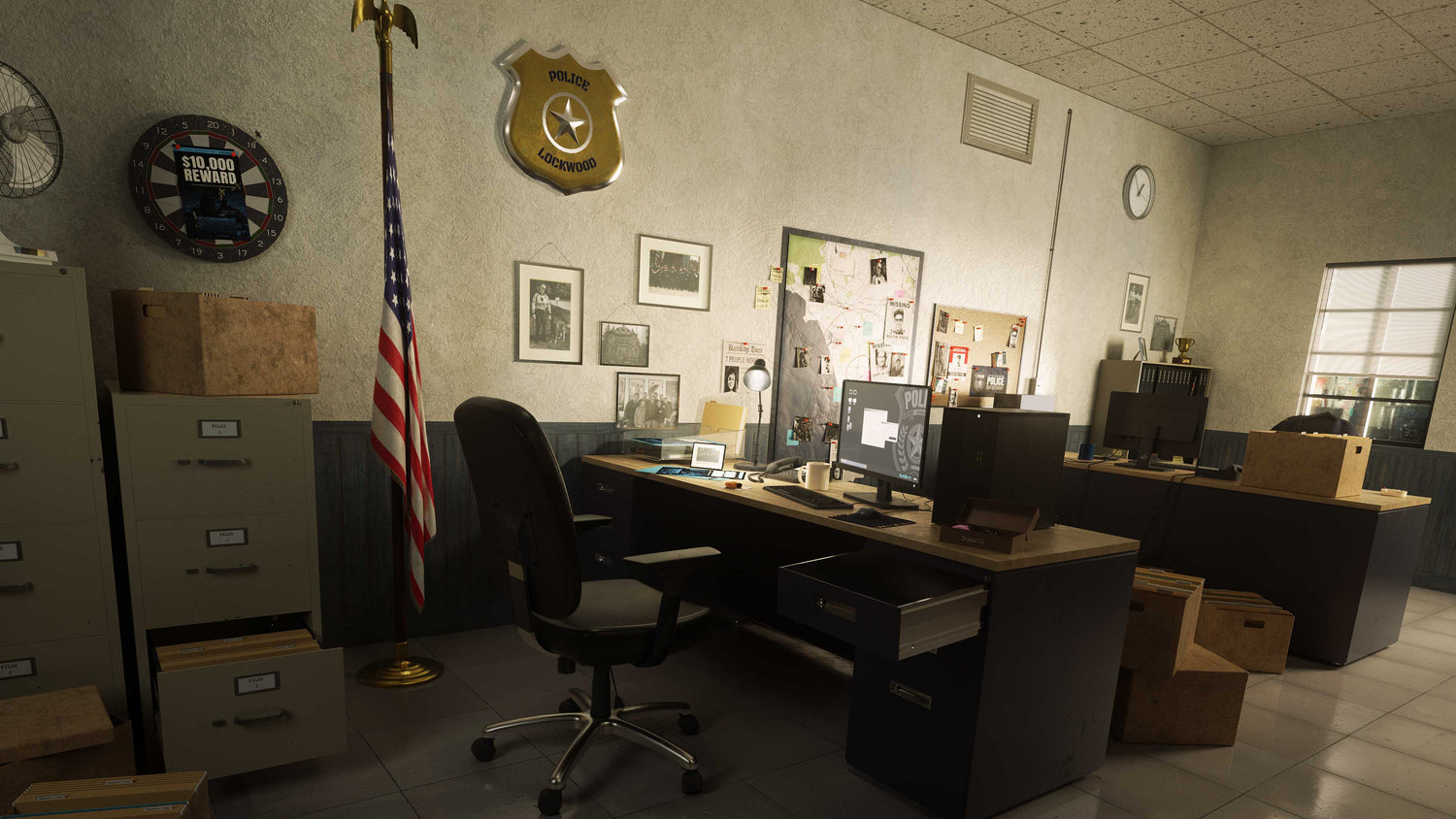 Ecp Desk Police Station Desk