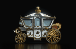 Royal Carriage 3D Model