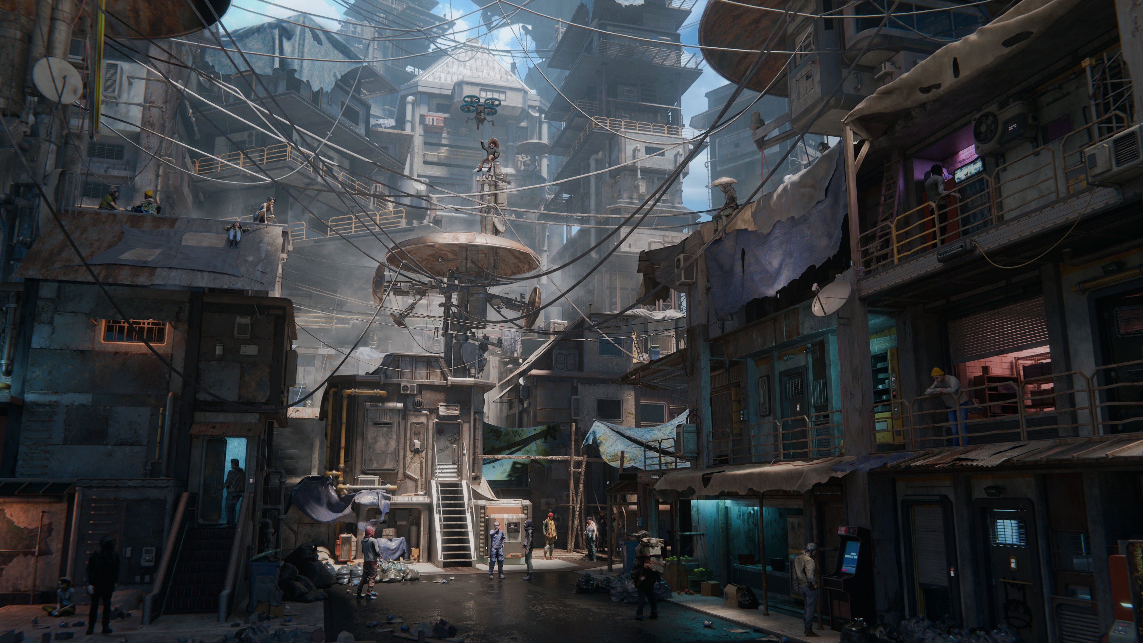 Virtual Reality Slums Future Slums 2 – Premium 3D Models and Materials | KitBash3D