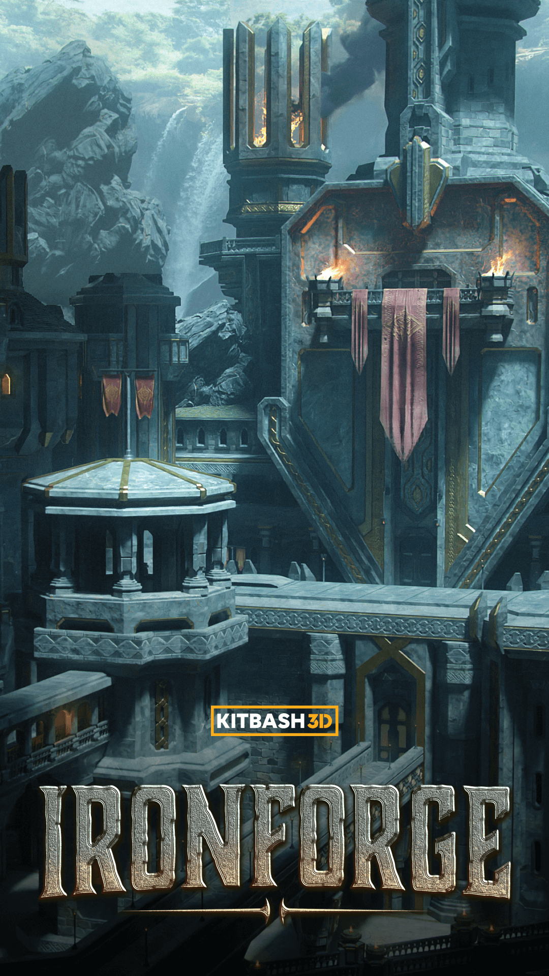 Iron Forge – Premium 3D Models and Materials | KitBash3D