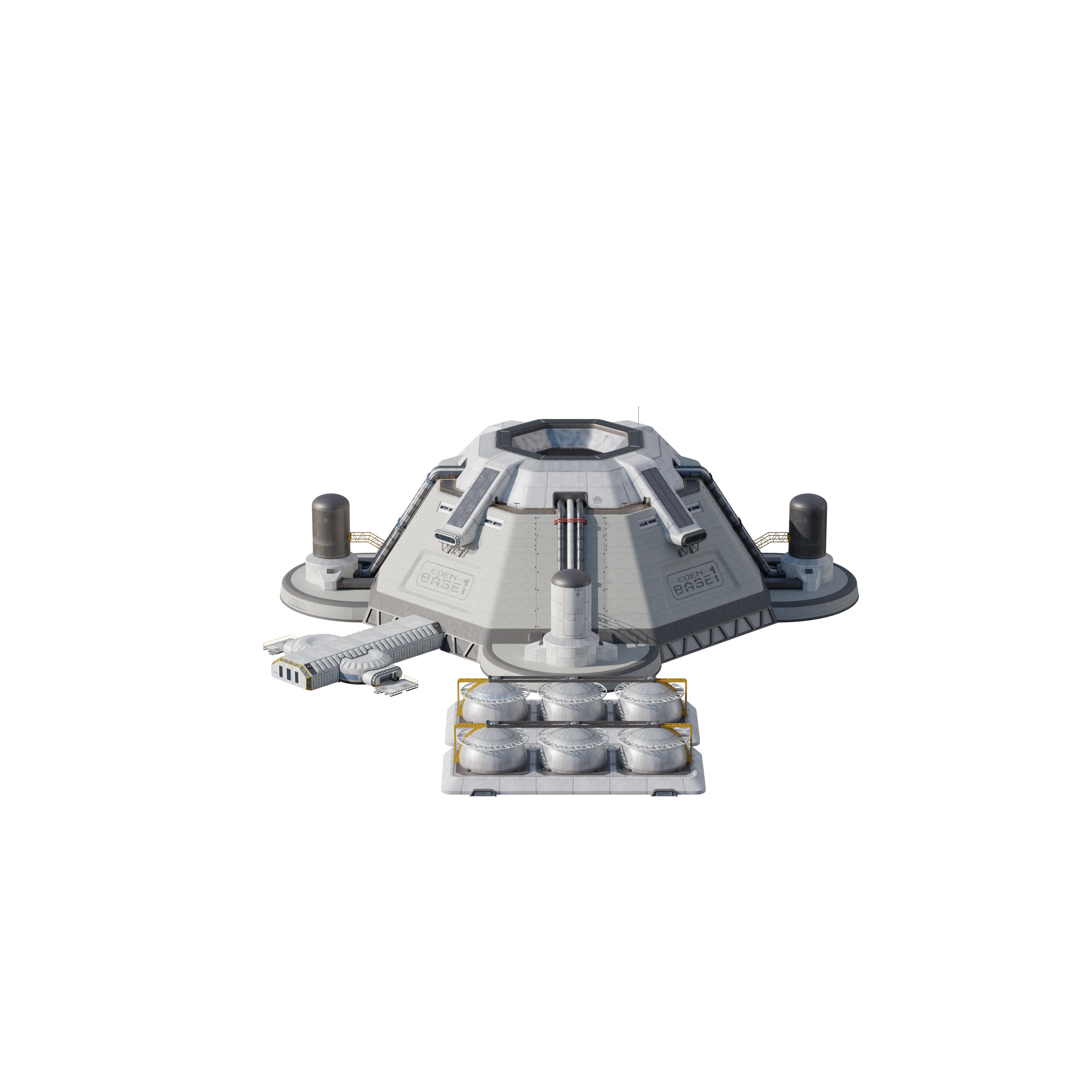 Lunar Base - Premium 3D Models and Materials | KitBash3D