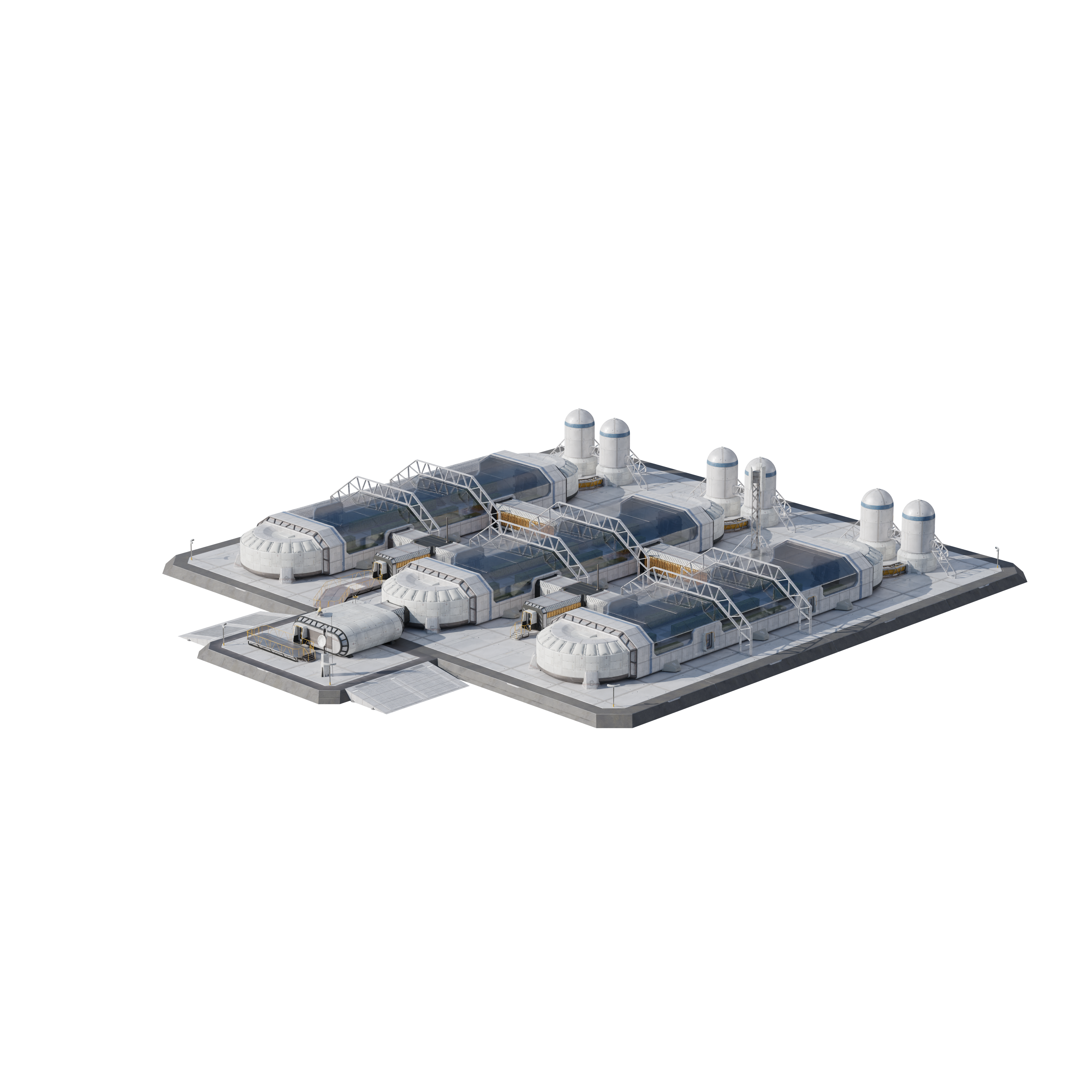Lunar Base - Premium 3D Models and Materials | KitBash3D