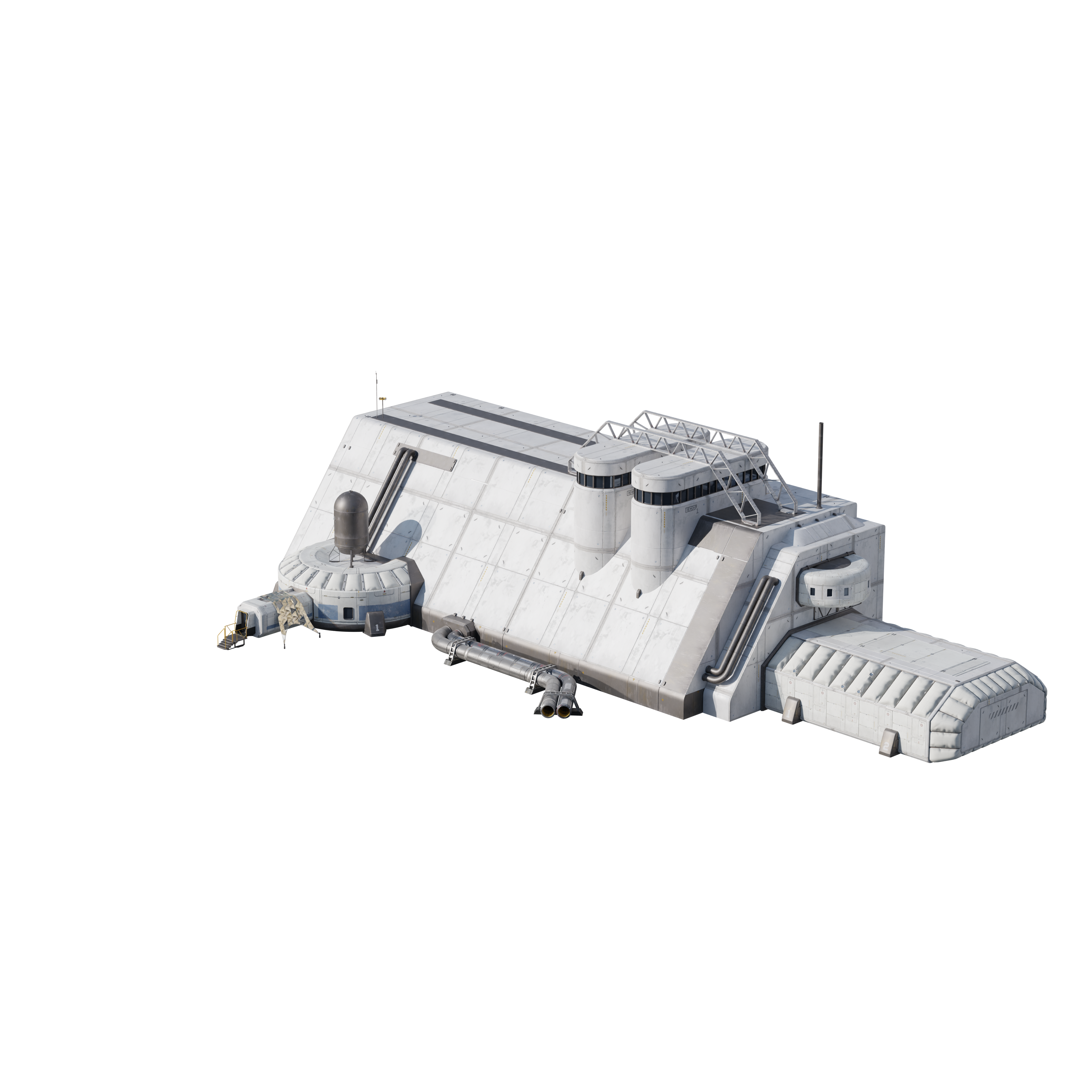 Lunar Base - Premium 3D Models and Materials | KitBash3D