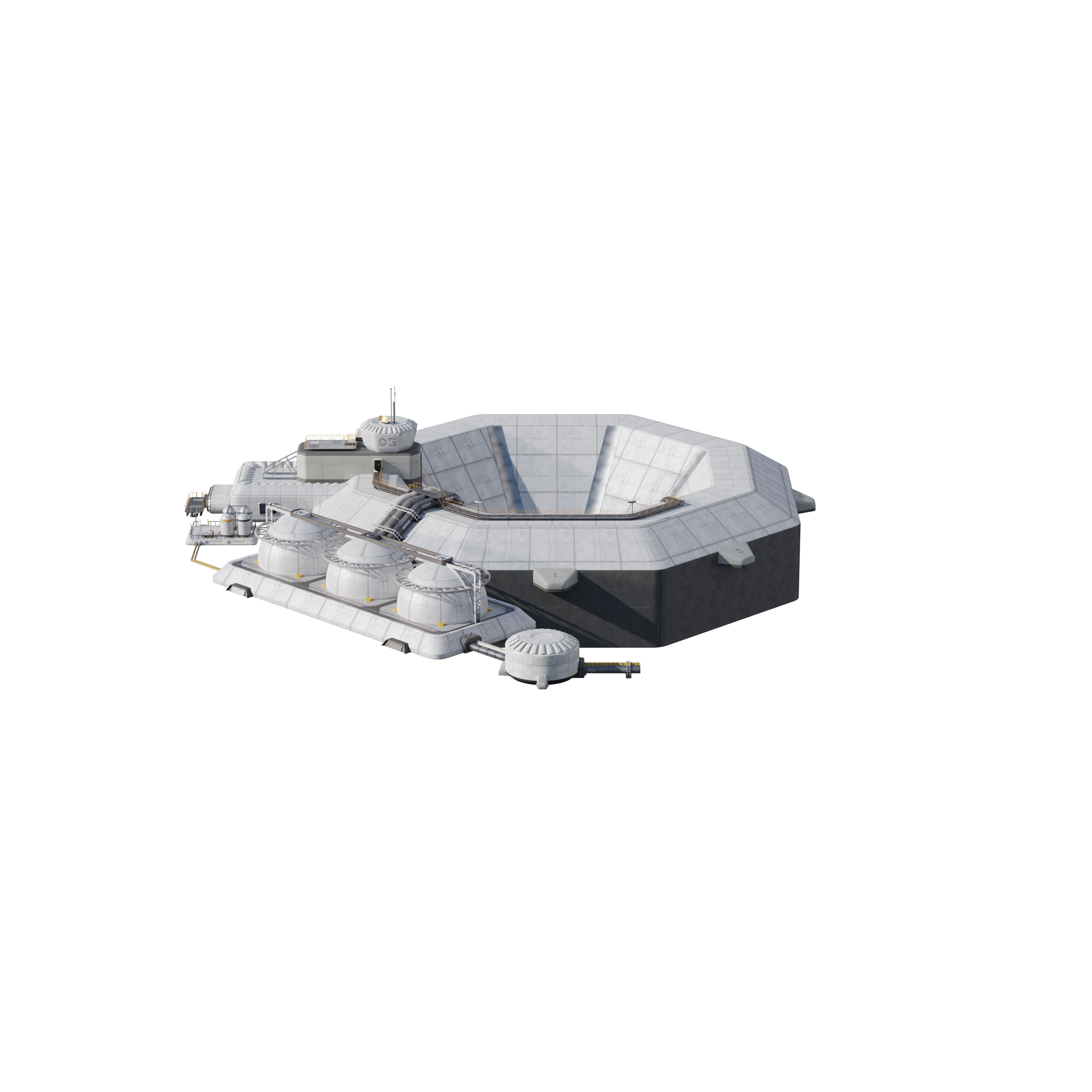 Lunar Base - Premium 3D Models and Materials | KitBash3D