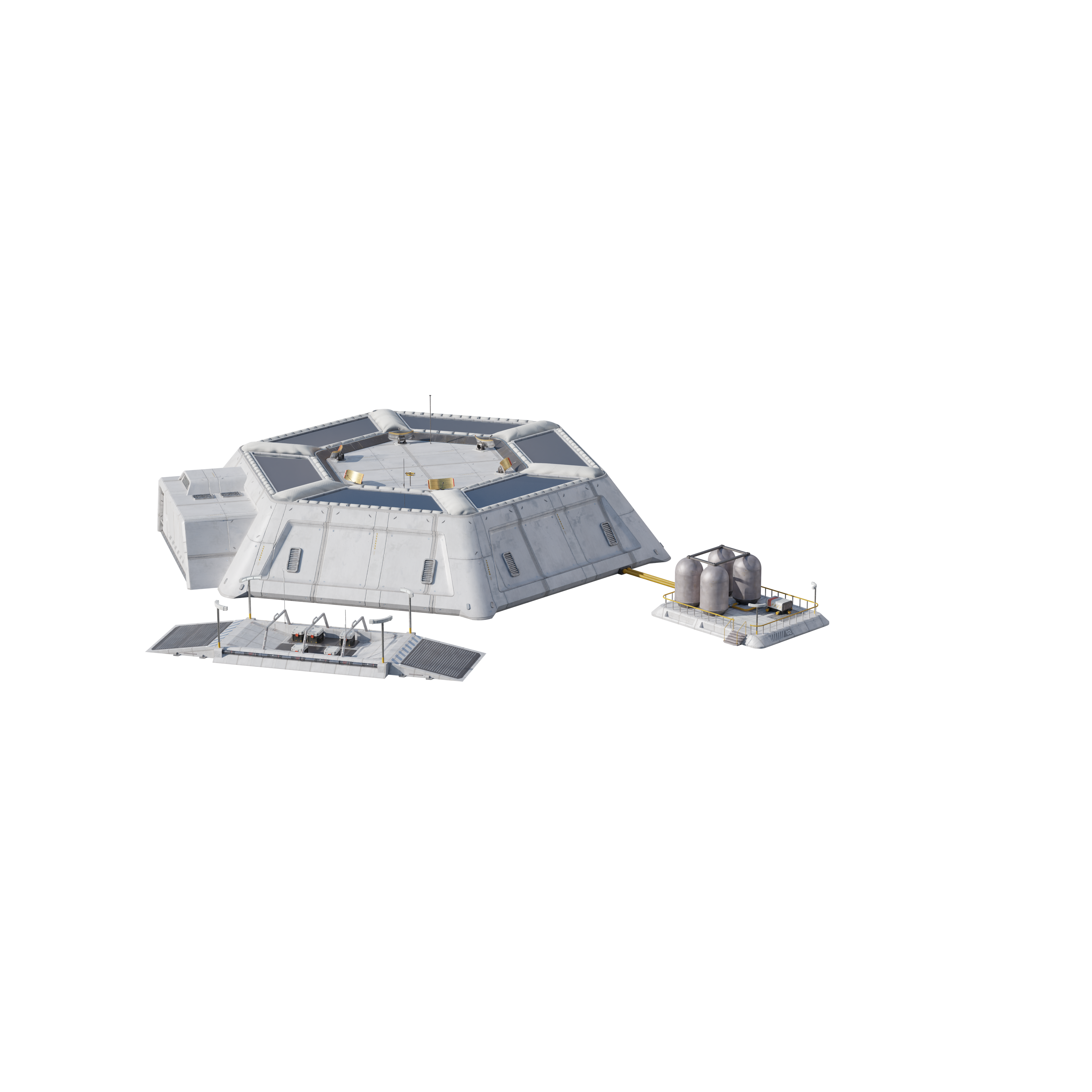 Lunar Base - Premium 3D Models and Materials | KitBash3D