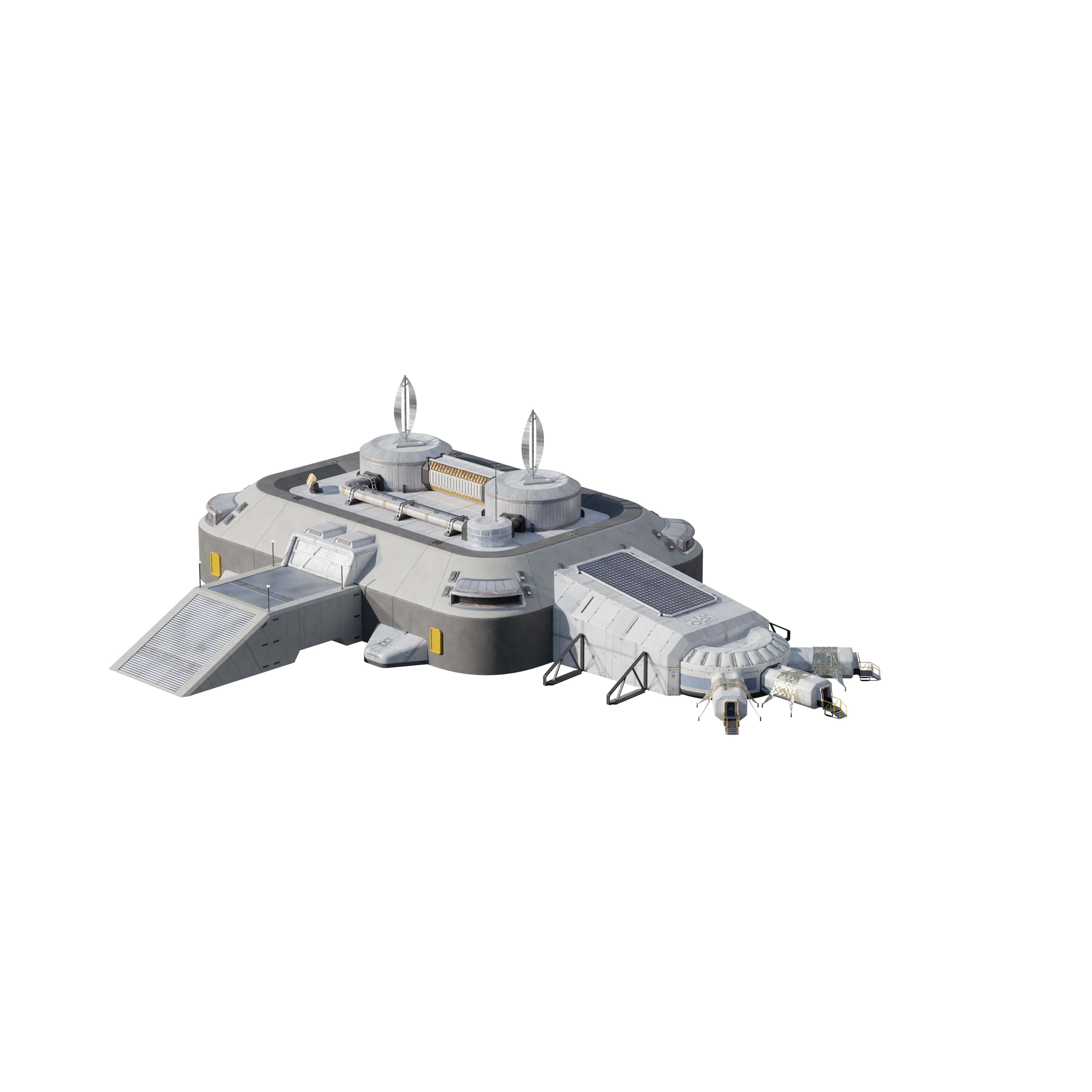 Lunar Base - Premium 3D Models and Materials | KitBash3D