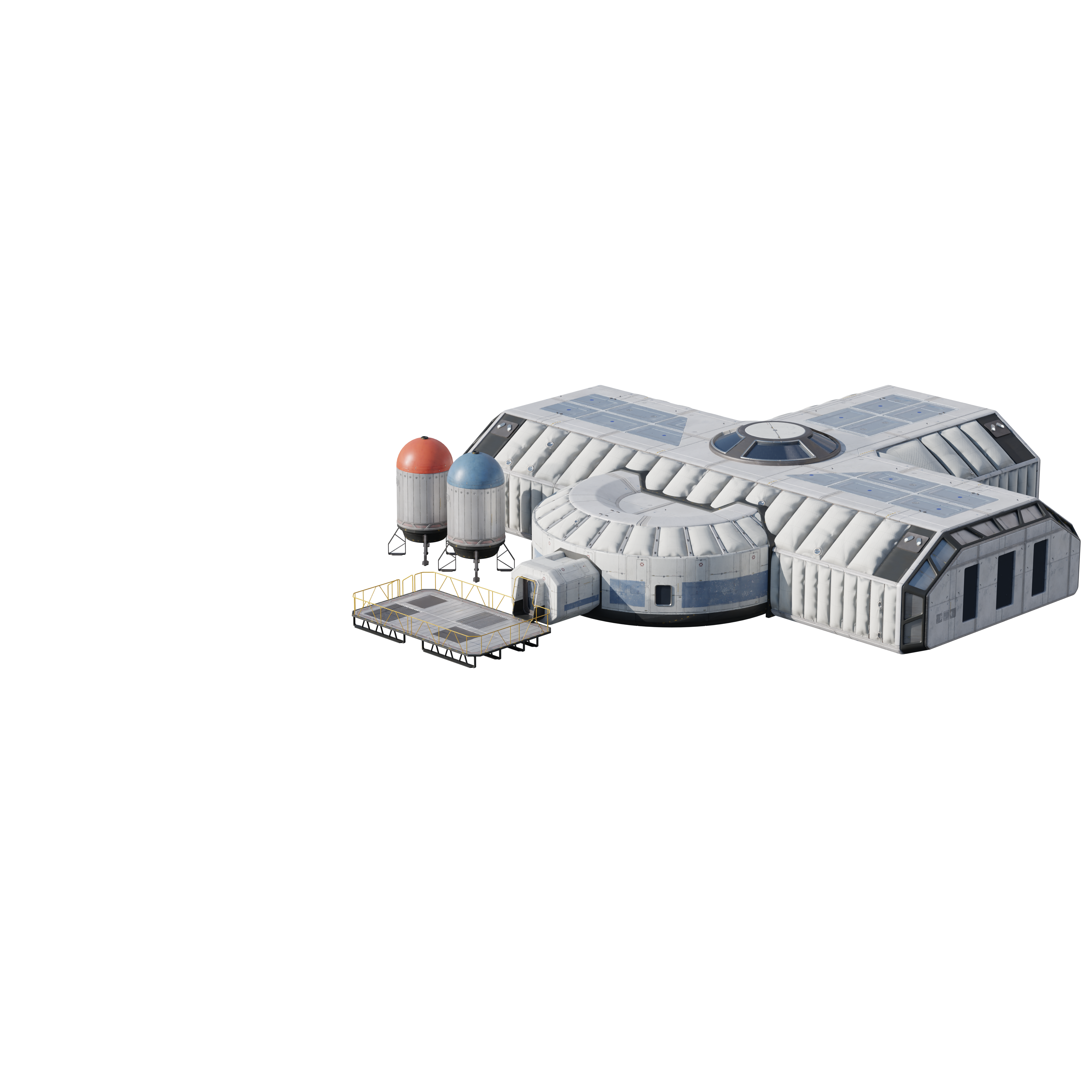 Lunar Base - Premium 3D Models and Materials | KitBash3D