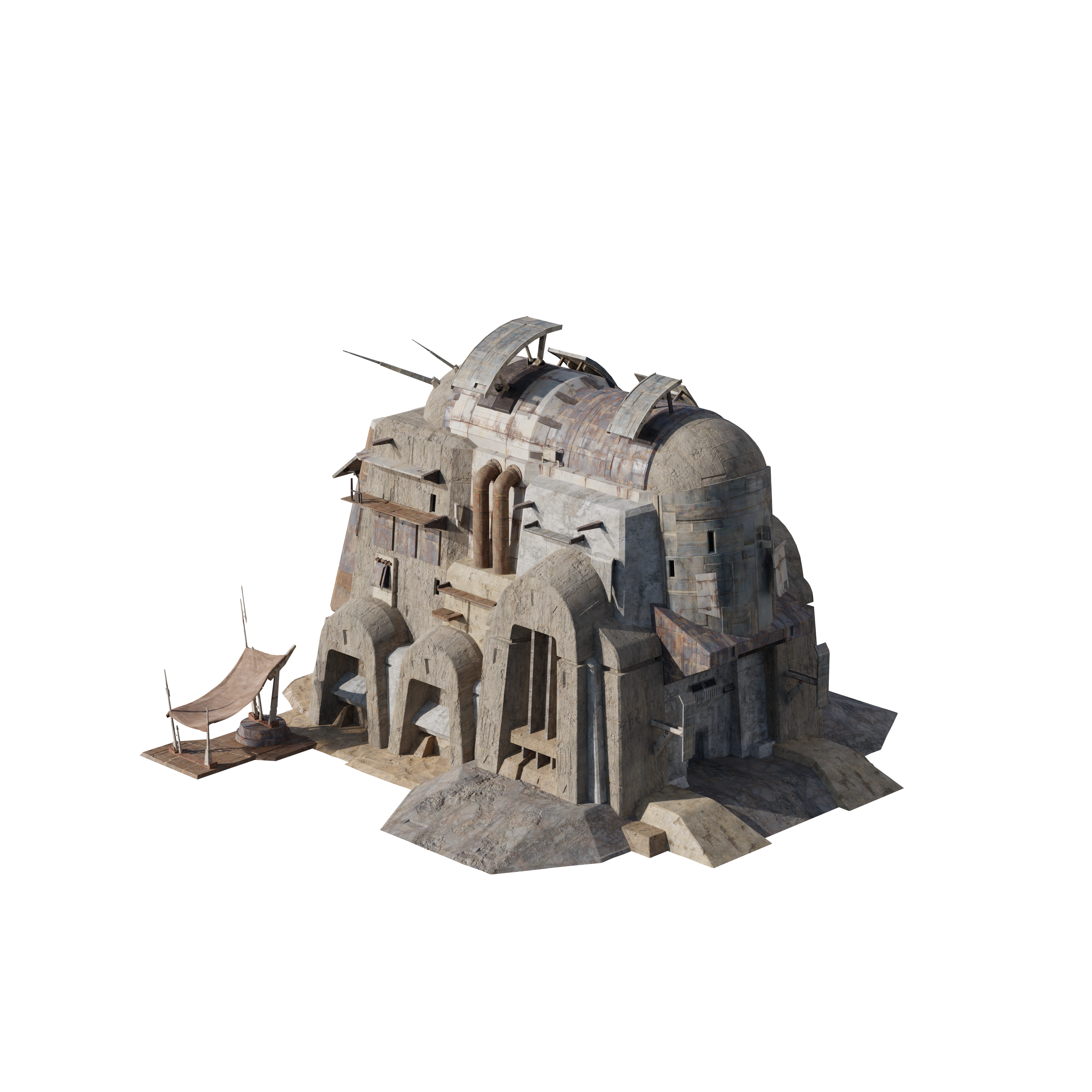 Outpost – Premium 3D Models and Materials | KitBash3D