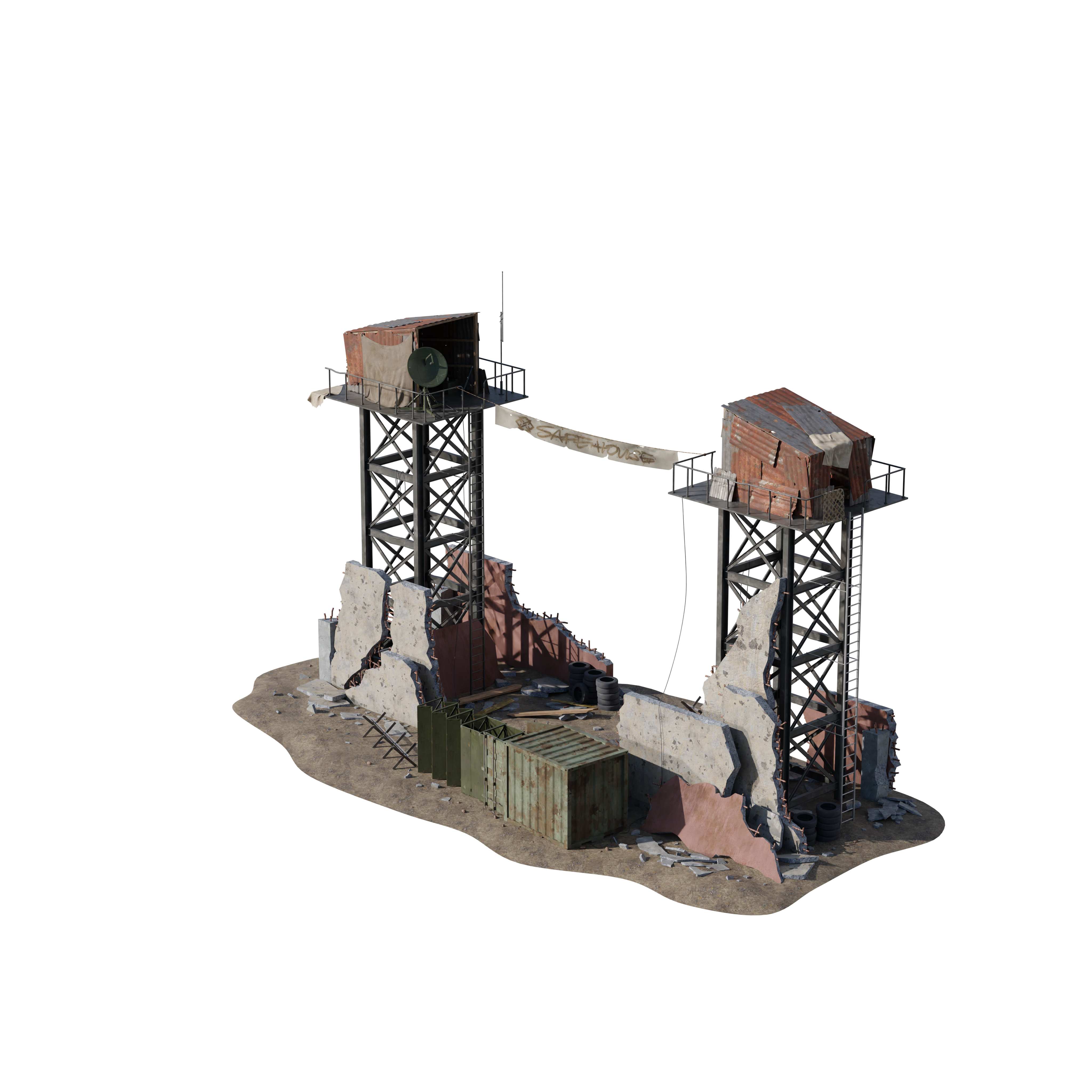 Warfare – Premium 3D Models and Materials | KitBash3D