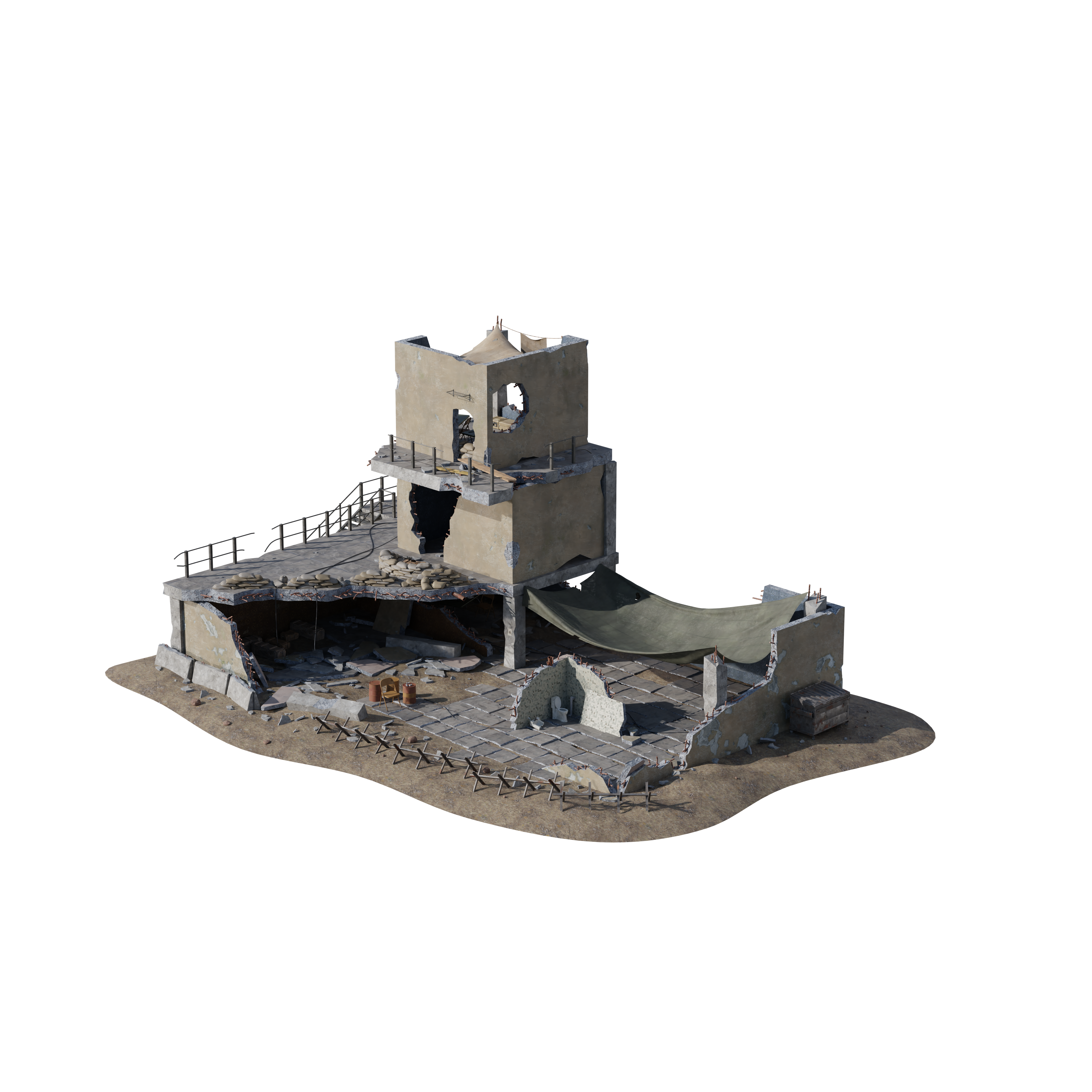 Warfare – Premium 3D Models and Materials | KitBash3D