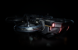 Dropship 3D Model