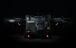 Dropship 3D Model