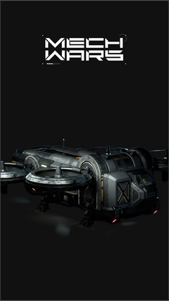 Dropship 3D Model