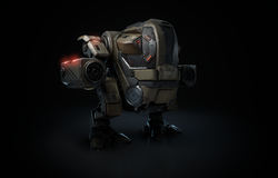 Tank Mech 3D Model