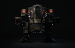 Tank Mech 3D Model