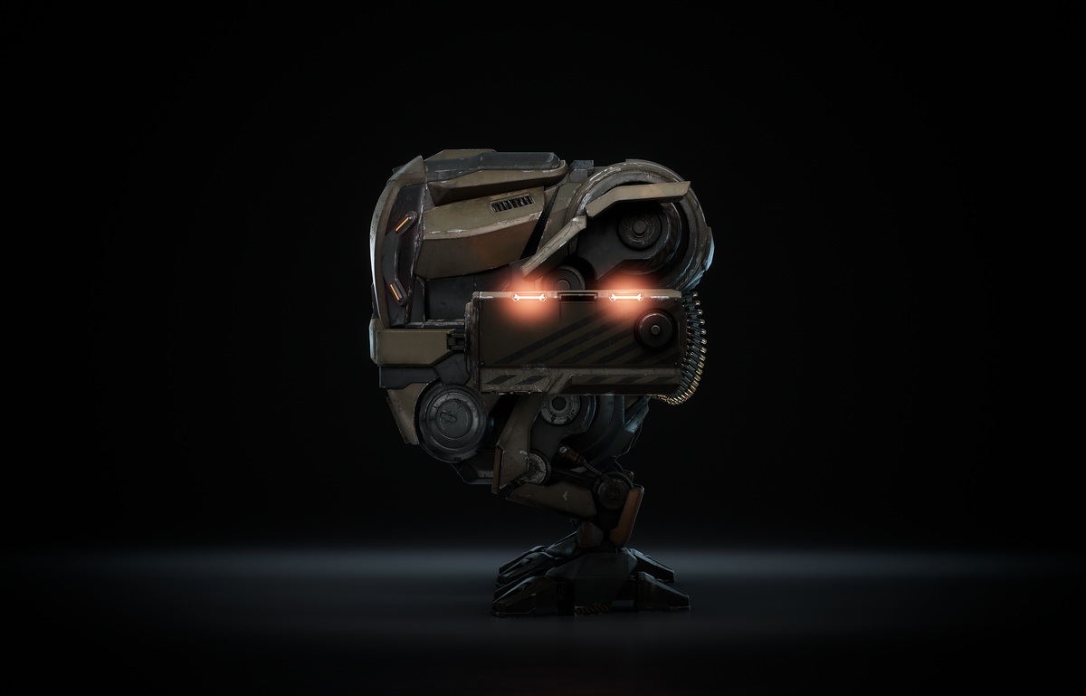 Tank Mech - Premium 3D Models and Materials | KitBash3D