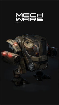 Tank Mech 3D Model