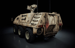 Armored Transport Vehicle 3D Model