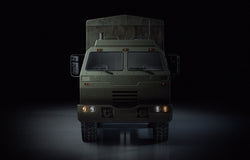 Military Transport Truck 3D Model